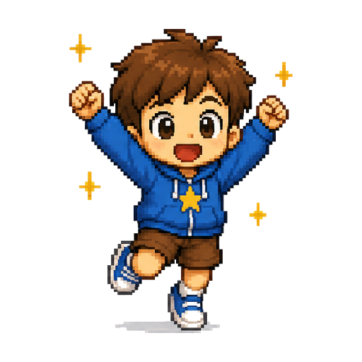Min celebrating