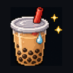 Bubble tea reward icon